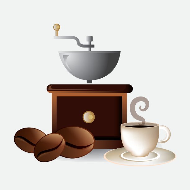 喝咖啡的时间设计图片下载