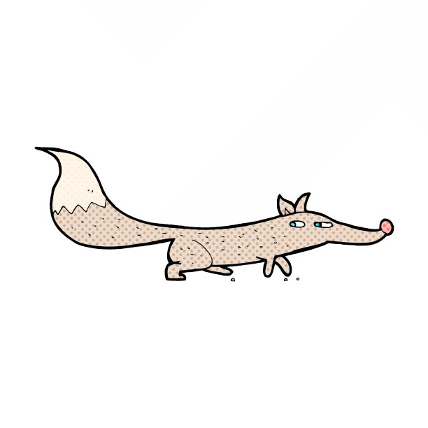 卡通小狼图片下载