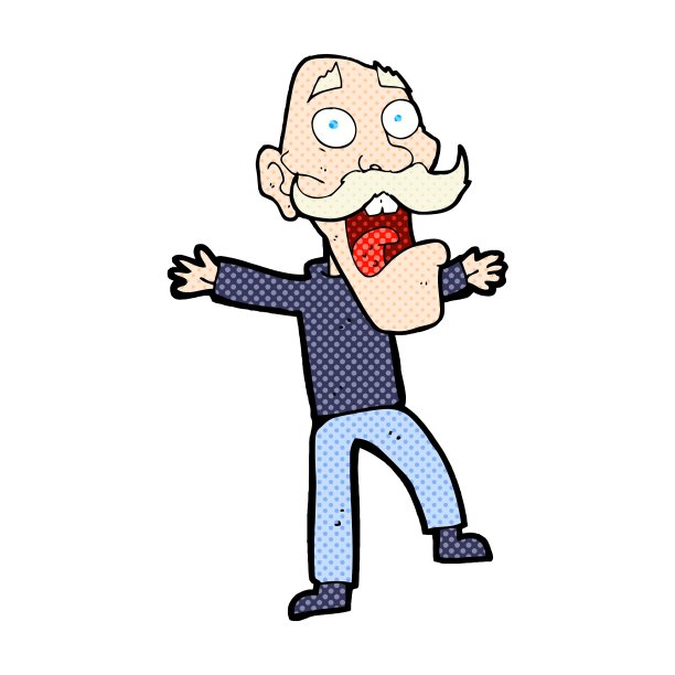 漫画震惊了老人图片下载