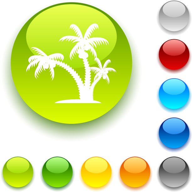 热带按钮图片下载