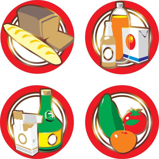 食品和饮料图标图片下载