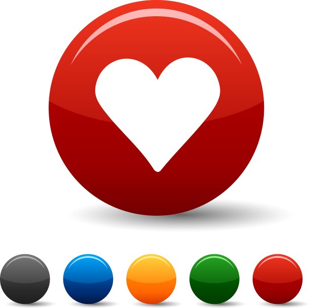 爱的图标图片下载