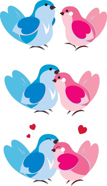 鸟拥抱图片下载