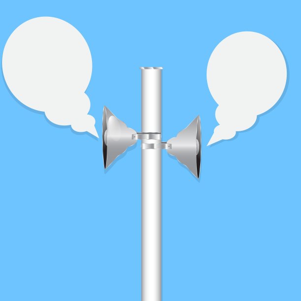 两个喇叭图片下载