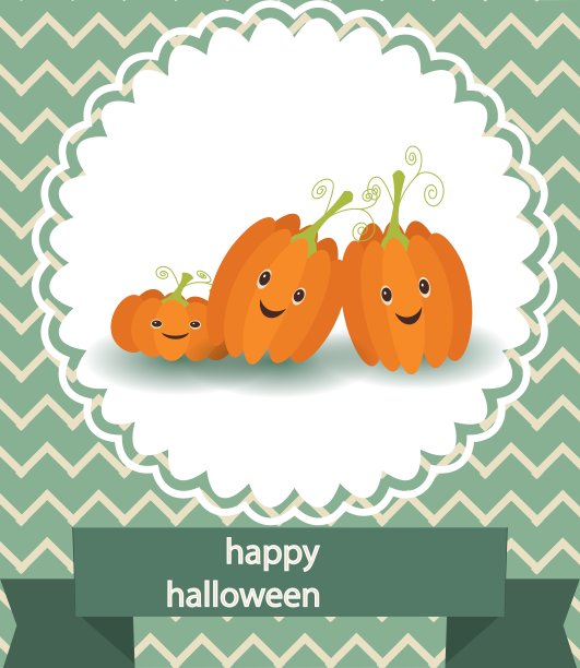 有趣的南瓜到万圣节的节日图片下载