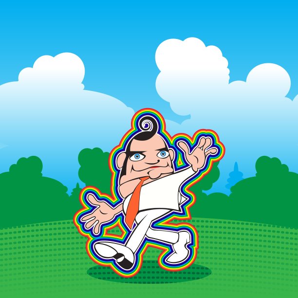 快乐的沃克图片下载