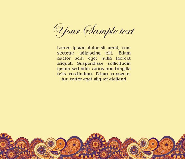 佩斯利背景和地方为您的文本图片下载