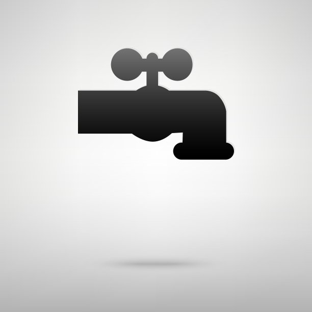 水龙头黑色图标图片下载