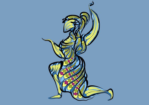 处女座的星座图片下载