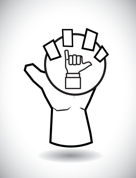 手标志设计图片下载