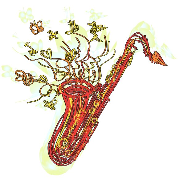 抽象的粗略的sax图片下载