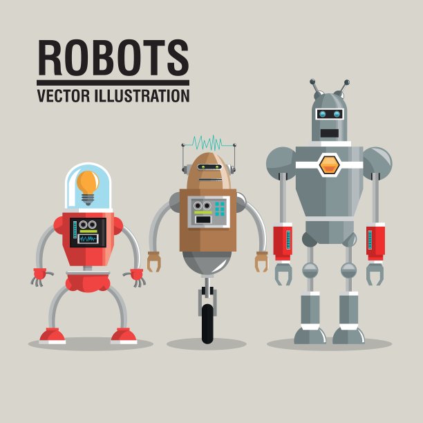 机器人集设计技术概念类人图片下载