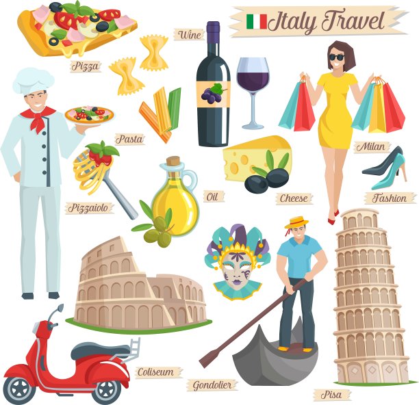 意大利文化旅游偶像集图片下载