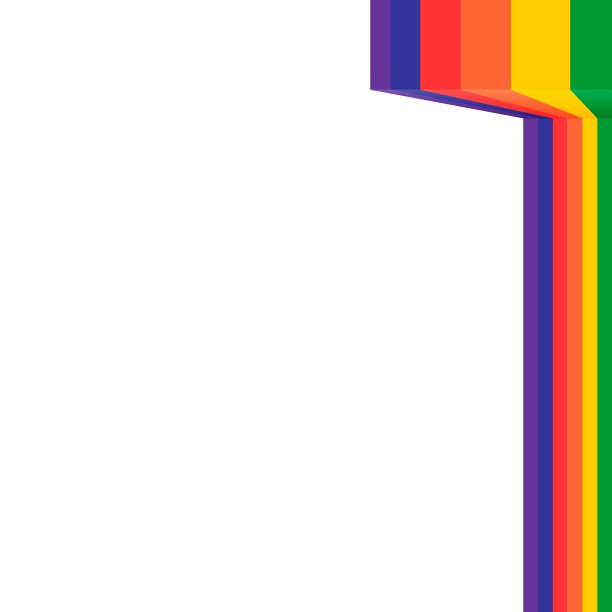 彩虹线背景图片下载