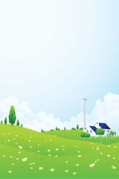 绿色的风景图片下载