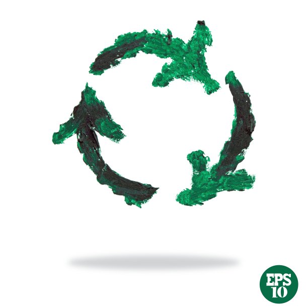 油彩回收标志图片下载