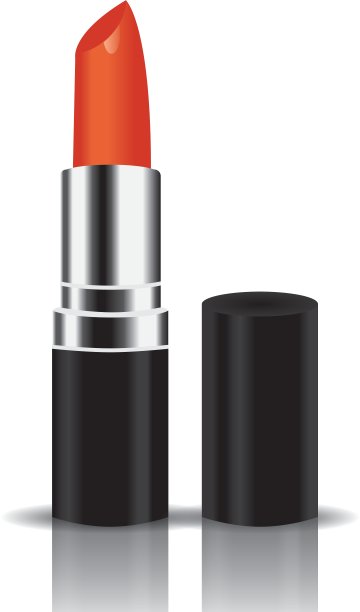 橘色口红图片下载