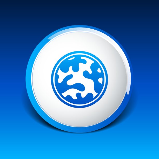 迷彩织物图案形状徽章贴纸图片下载