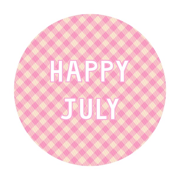 快乐7月background4图片下载