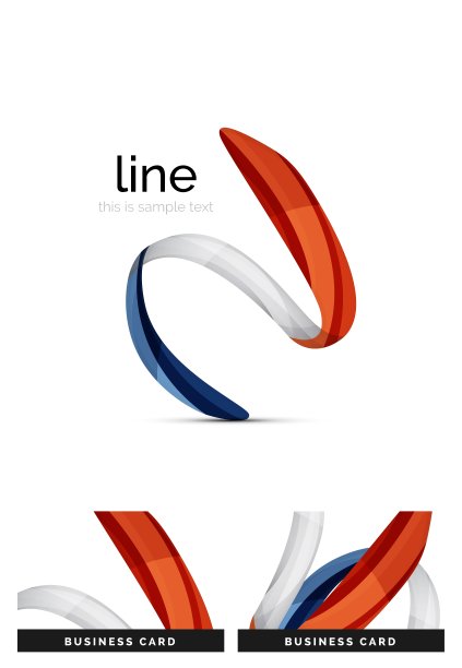 漩涡波带抽象概念图片下载