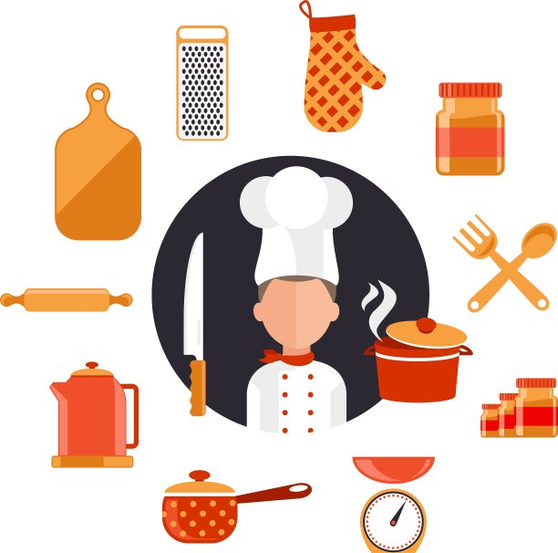 烹饪提供食物和食物准备图片下载