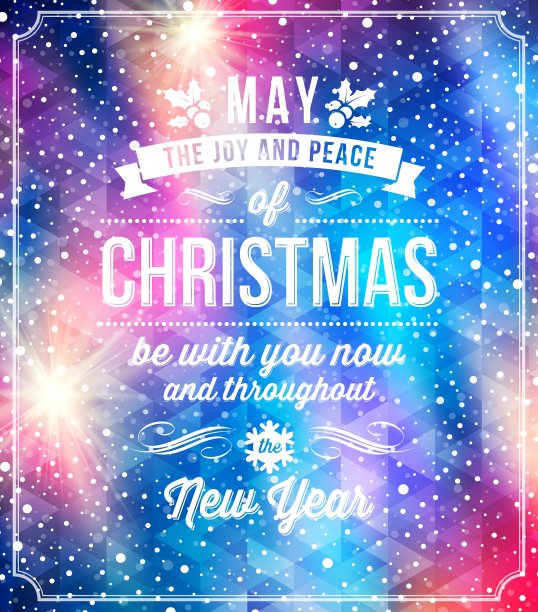 圣诞节刻字的问候图片下载