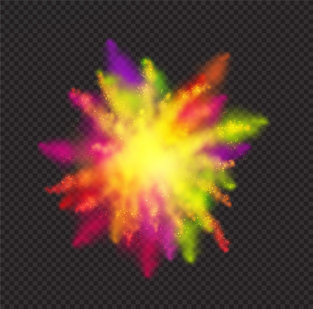 现实的颜色灰尘为胡里节在黑暗图片下载