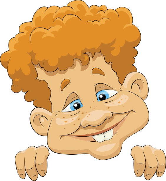 头的男孩图片下载