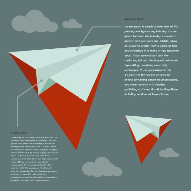 纸火箭的创造设计图片下载