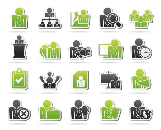 人力资源和业务图标图片下载