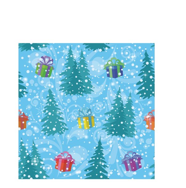 圣诞节无缝模式图片下载