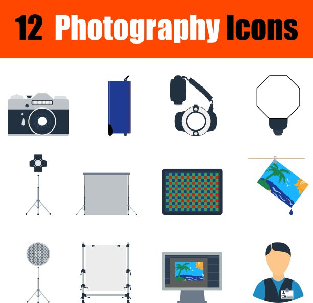 摄影图标设置图片下载