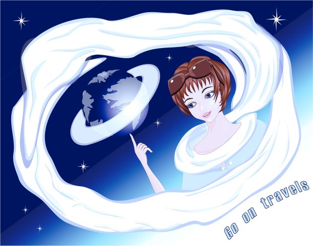 地球上的女孩图片下载