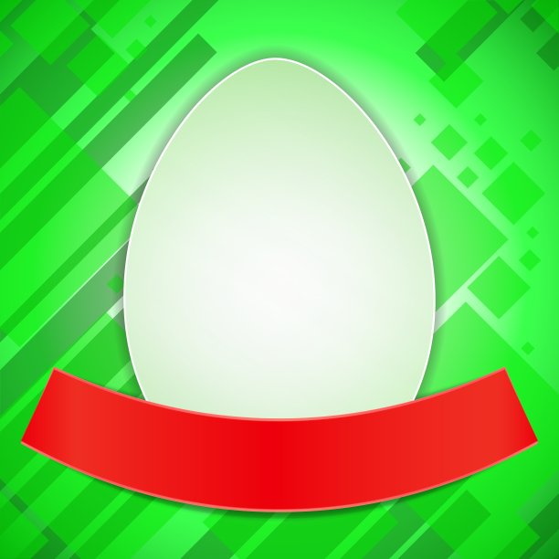 带丝带的复活节彩蛋图片下载