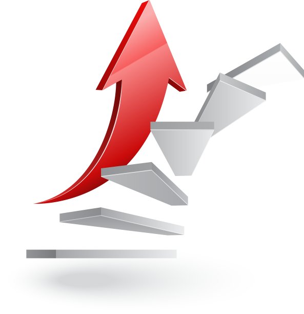 商业成功的阶梯图片下载