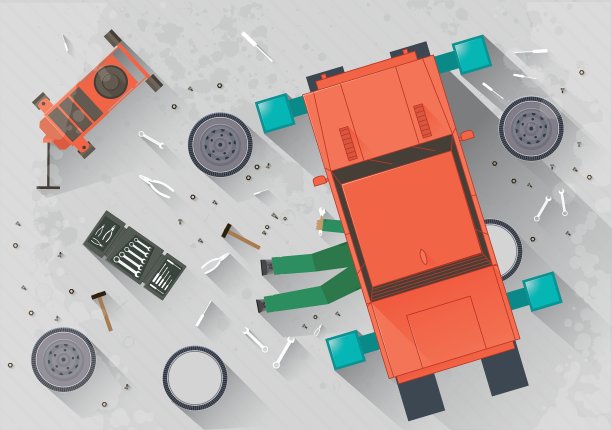 修车的技工图片下载