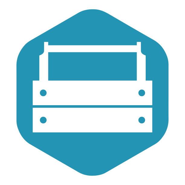 邮箱图标。存放工具和小件物品的木箱。矢量图像孤立的白色背景设计和网页。图片下载