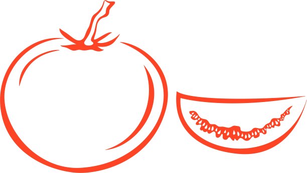 番茄和段图片下载