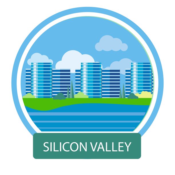 硅谷的办公楼图片下载