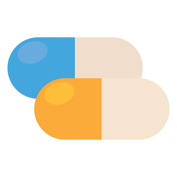 孤立的药丸图标图片下载