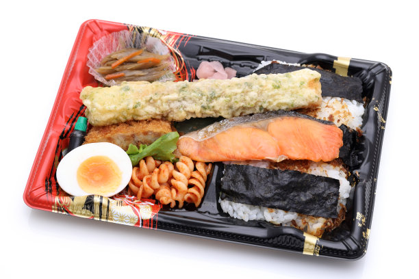 日本紫菜或清酒便当午餐图片下载