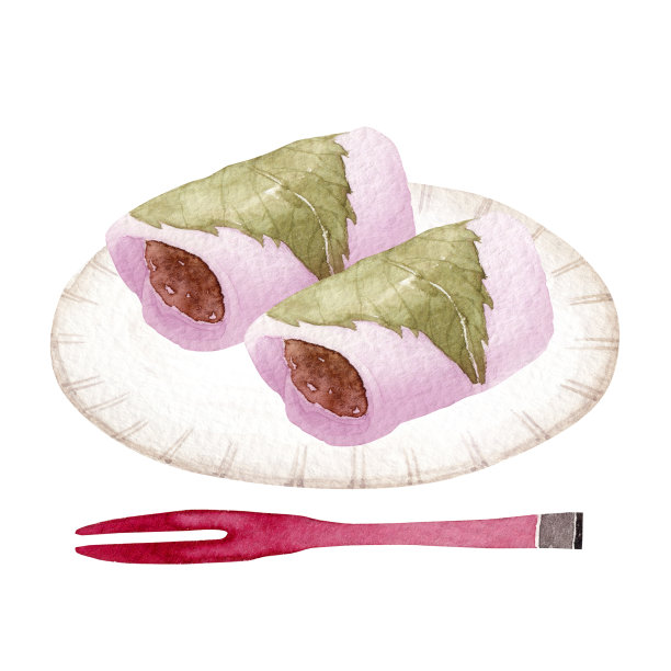 日本糖果Sakuramochi图片下载