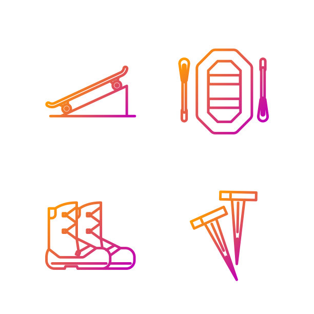 设置线桩帐篷靴子滑板上图片下载