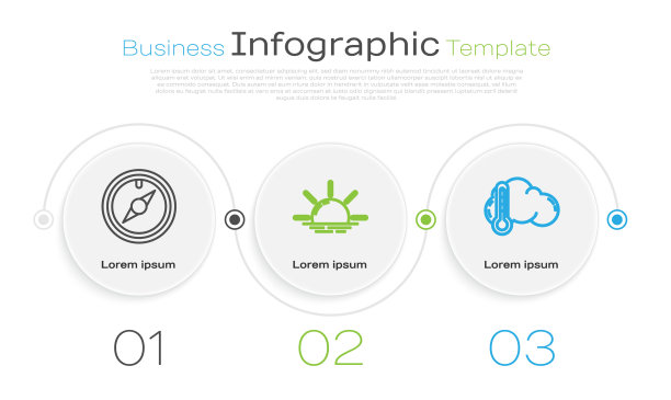 设线，风升，日出和温度计图片下载
