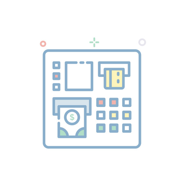 提款机图标。图片下载