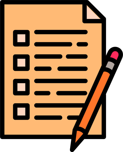 铅笔纸图标轮廓风格图片下载