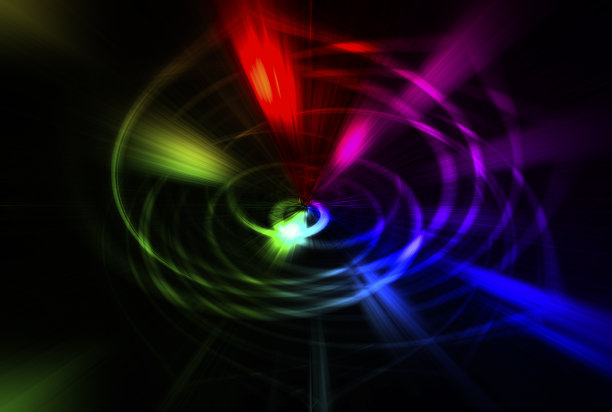 彩虹耀斑图片下载