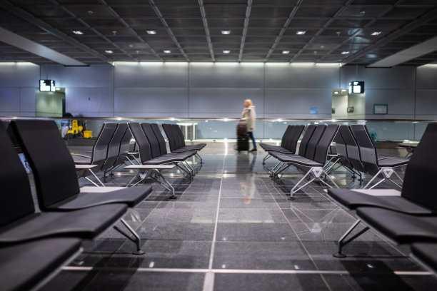 机场的空椅子图片下载