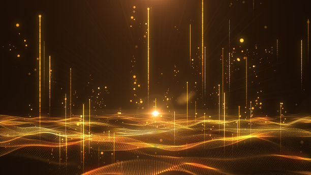 金色闪光豪华美丽抽象的背景光线微光闪烁闪烁复古光散景舞台展示图片下载