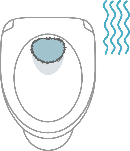 马桶上的黑斑图片下载